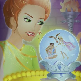 芭比公主童话故事：神秘王国公主+白云公主