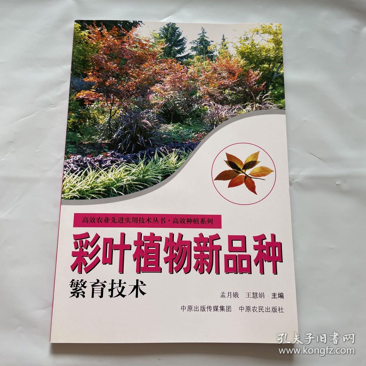 彩叶植物新品种繁育技术 高效农业先进技术实用丛书：1版1印