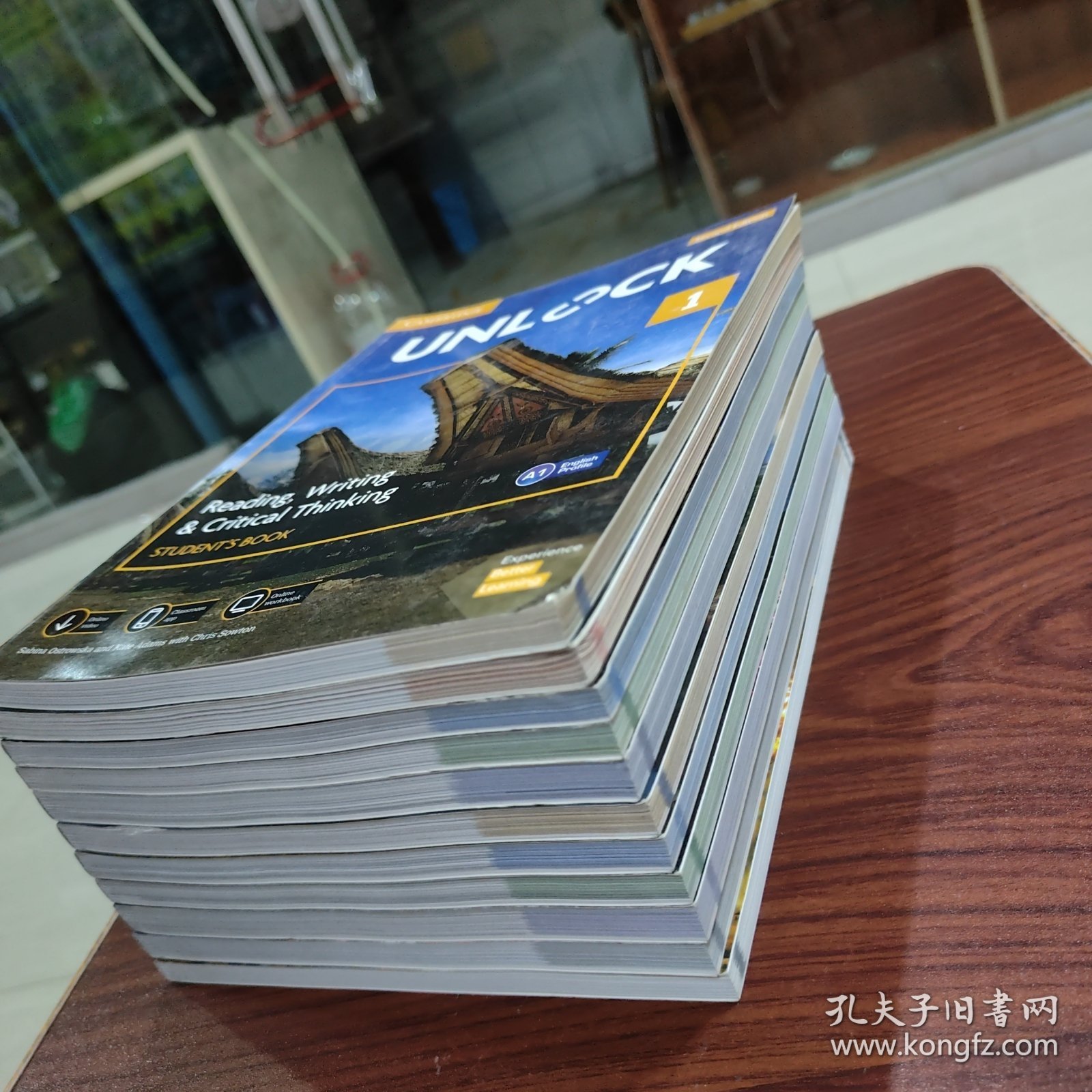 unlock 教材 【1-5 1-5缺2 A1 A1 11本合售】