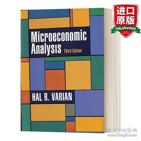 Microeconomic Analysis, Third Edition