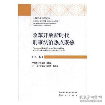 改革开放新时代刑事法治热点聚焦（套装上下卷）