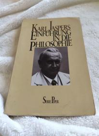 哲学导论  Einführung in die Philosophie .（智慧之路 哲学入门） 雅斯贝尔斯  JASPERS