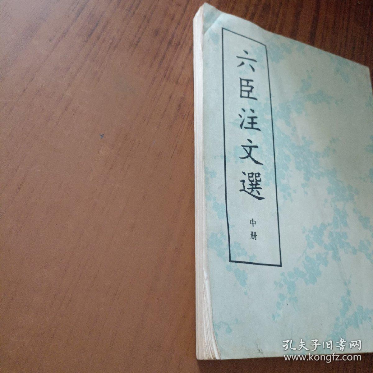六臣注文选(中册)