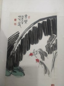 齐白石高足韩不言花鸟精品