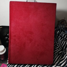 人民币图册 （16开红绒布面硬精装） 缺书衣