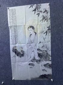 劉靜云國(guó)畫一副