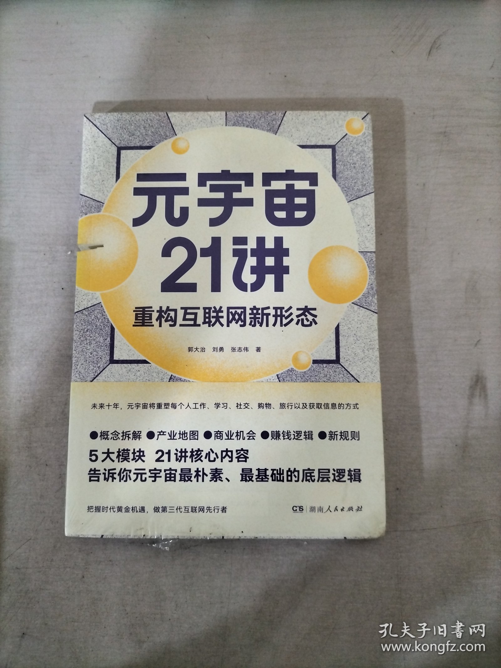 元宇宙21讲：重构互联网新形态（央财博士郭大治、中关村互联网金融研究院院长刘勇、《证券日报》社经济学博士张志伟联袂巨献，把握时代黄金机遇，做第三代互联网的先行者）