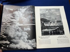1938年5月美国生活杂志，主要内容涉及中国抗战宣传团宣言书，现场演示报道呼吁大家抗日救国的史事。