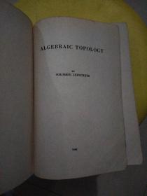 ALGEBRAIC TOPOLOGY 【1942】