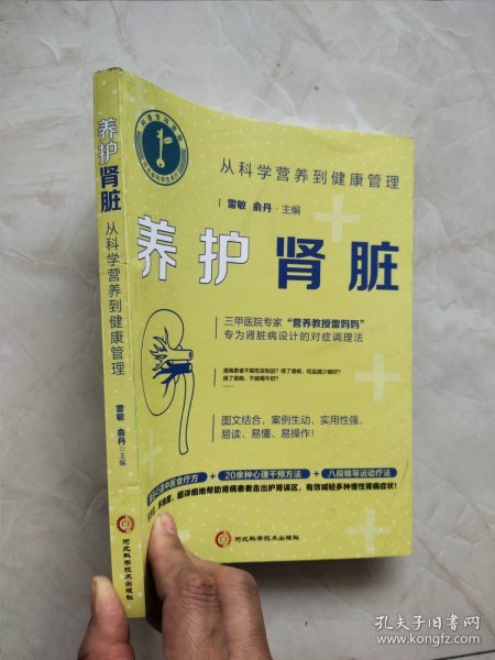 养护肾脏：从科学营养到健康管理（三甲医院专家专为肾脏病设计的对症调理法）