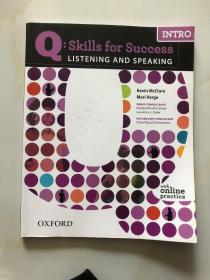 Q：Skills for Success Listening and Speaking（英文）