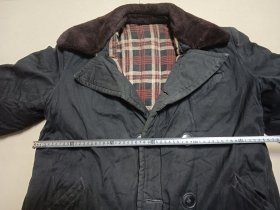 老棉袄 半身棉大衣 图片有尺寸自定不保合身,图六袖口处有小残