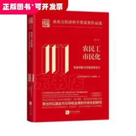 农民工市民化：制度创新与顶层政策设计：校订本