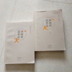 《河南省武术志》上下册