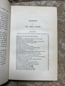 英国宪政史 The consititutional history of England
Thomas Erskine May是一位英国政治家和法学家，以其对议会程序和宪法的研究而闻名。他是英国议会制度和宪政的权威，被誉为“议会程序之父”，他的著作被视为议会制度和宪政研究的经典之作，对于理解和塑造现代议会制度和宪政具有重要影响。
摩洛哥羊皮装帧，罕见封面、环衬、书口同花。