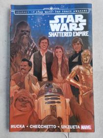 星球大战 英文漫画 Star Wars: Journey to Star Wars: The Force Awakens: Shattered Empire星球大战：星球大战之旅