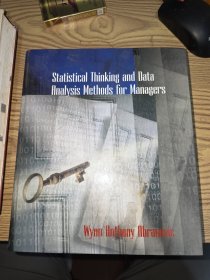 Statistical Thinking and Data Analysis Methods for Managers （英文版）管理者的统计思维与数据分析方法