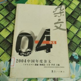 2004中国年度杂文 馆藏正版无笔迹