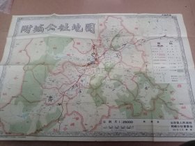 广东省云浮县扩城规划地图，稀少见证城市发展1981