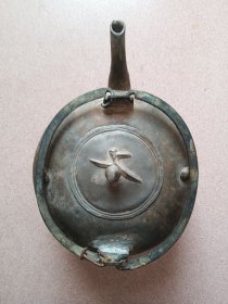 双铜提梁锡壶