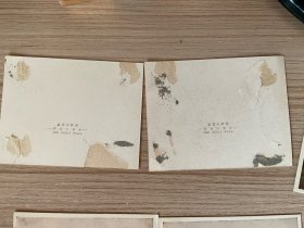 民国日本印刷《明朗华北、万里长城》系列照片9枚