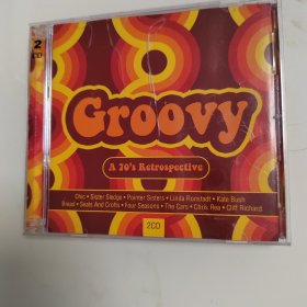 全新仅拆原版唱片双碟片groovy A 70’s retrospective，可复制产品 ，非假不退。