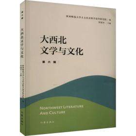 大西北文学与 第6辑 中国现当代文学理论 作者 新华正版