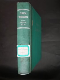 Clinical Toxicology 临床毒物学 第4版 1964年 精装本 馆藏书 英语