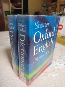 shorter Oxford English dictionary 牛津英语词典简编本（第六版）