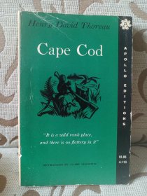 Cape Cod by H.D.Thoreau -- 梭罗《科德角》