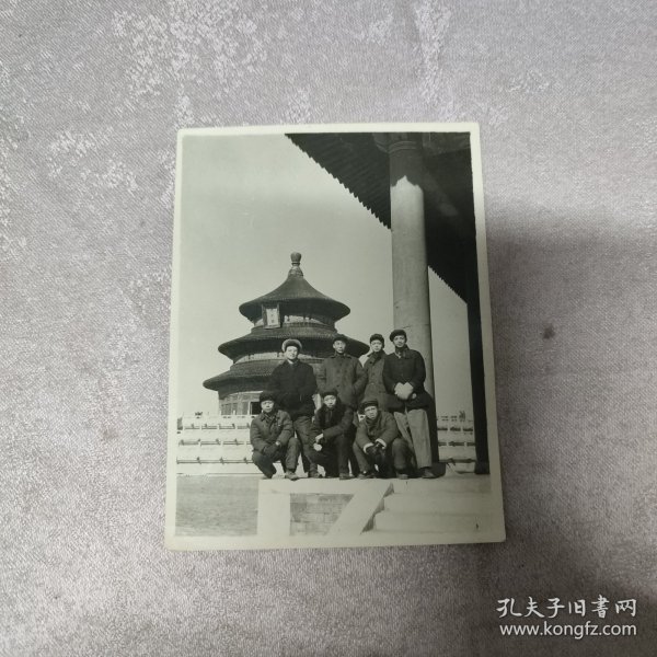 1953年祈年殿合影照片