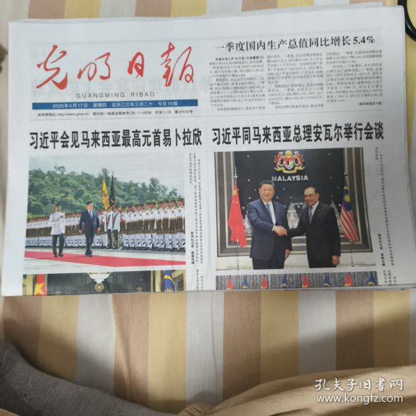 光明日报2025年4月17日