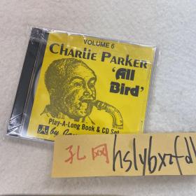 CHARLIE PARKER play-a-long  book & CD，cd附乐谱