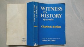 WITNESS TO HISTORY 1929-1969