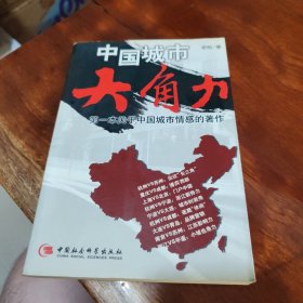 中国城市大角力:第一本关于中国城市情感的著作