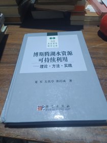 博斯腾湖水资源可持续利用:理论·方法·实践