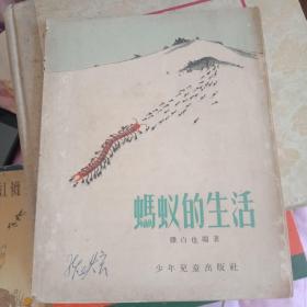 蚂蚁的生活(1956年8月一版一印)