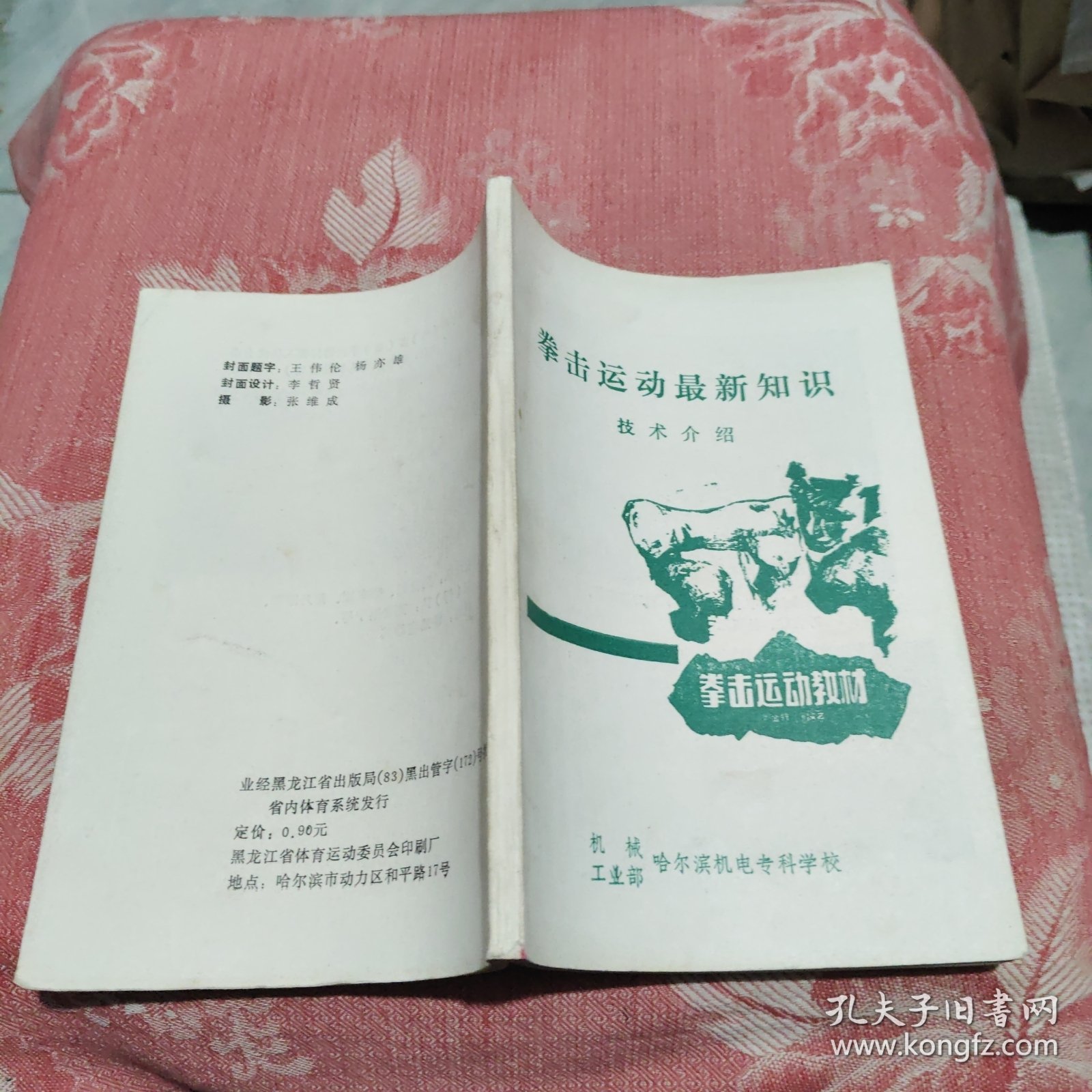 拳击运动最新知识 技术介绍，9.99元包邮，