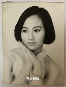 【老照片】约1980/1990年代优雅女性人像摄影照片 （端庄典雅很有气质）— 『女性人像摄影系列之7』