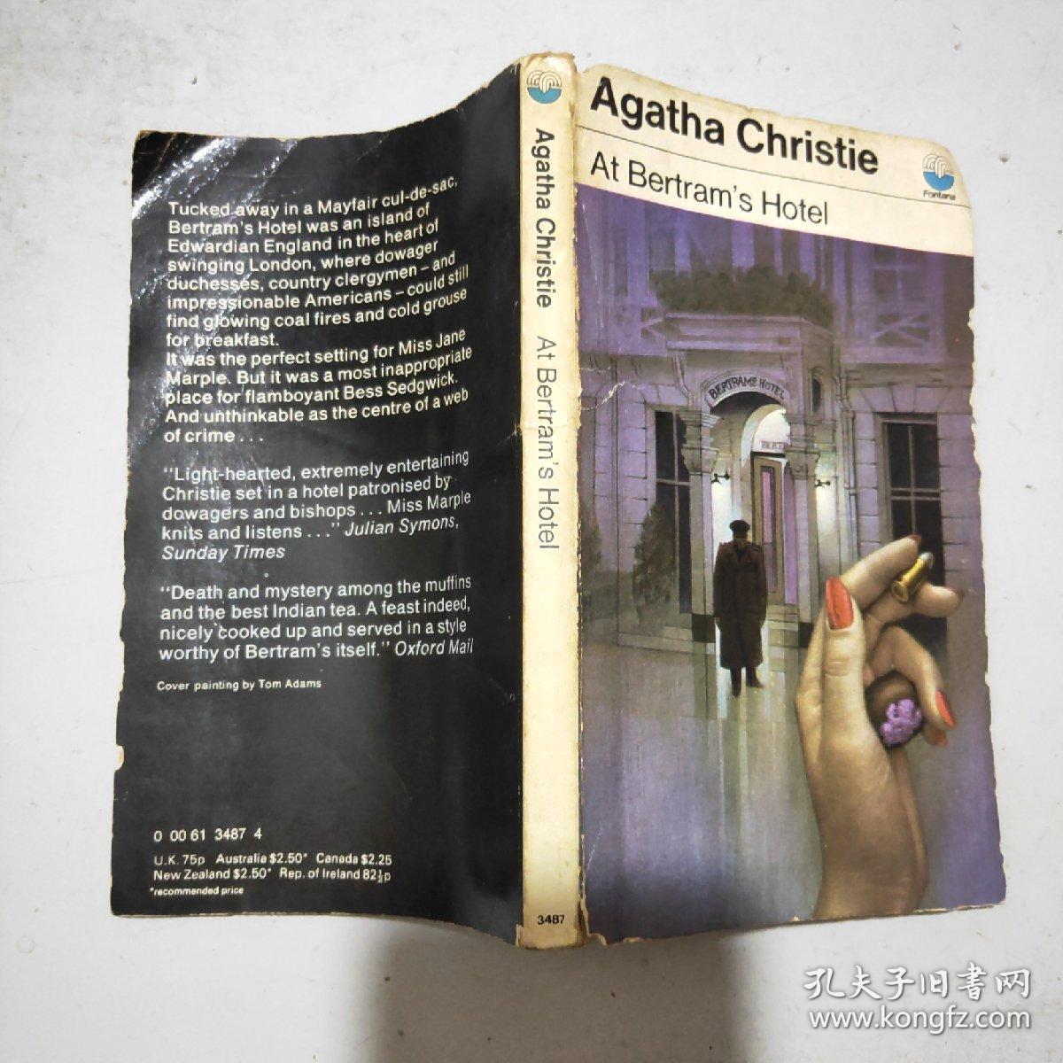 英文原版 At Bertram's Hotel 伯特伦旅馆(36开)