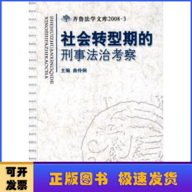 社会转型期的刑事法治考察