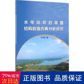 水电站坝后背管结构数值分析研究 水利电力 马文亮 新华正版