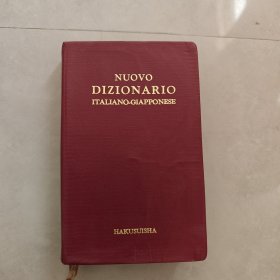 NUOVO　DIZIONARIO ITALLANO-GIAPPONESE 新伊和辞典【意大利语 日语 辞典】