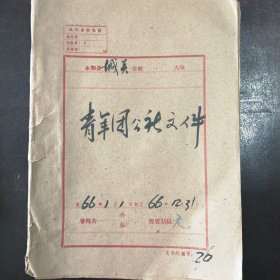 （山西省）《共青团永和县城关人民公社委员会资料一册》（1966年1——12月）