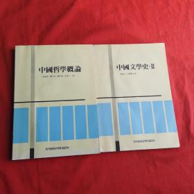 中国文学史2 +中国文学概论 两本合售