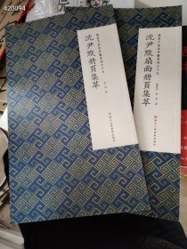 沈尹默扇面册頁集萃 沈尹默册页集萃/微距下的沈尹默系列两本售价75元狗院