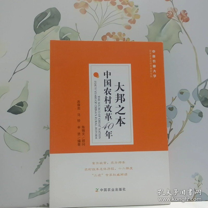 大邦之本：中国农村改革40年