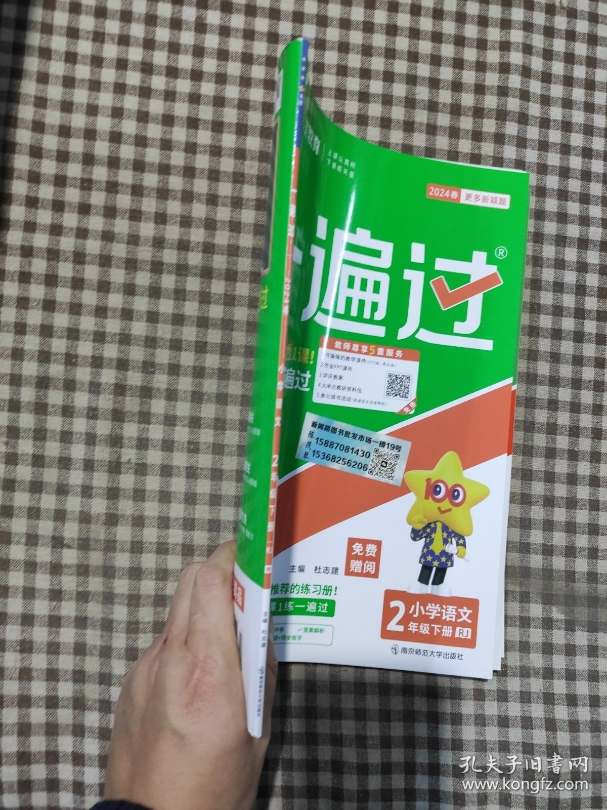 一遍过：小学语文（二年级下册RJ配套统编教材2020春季）