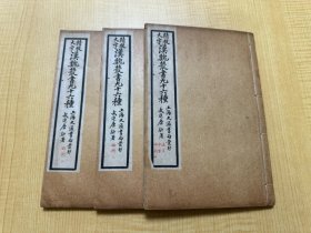 朱墨双色批校本《论衡》3册全、书内满批，字极为精美，满批，极为珍贵，品相完美。