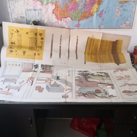 中国历史教学挂图（古代史部分）造纸术的发明；11-2-2